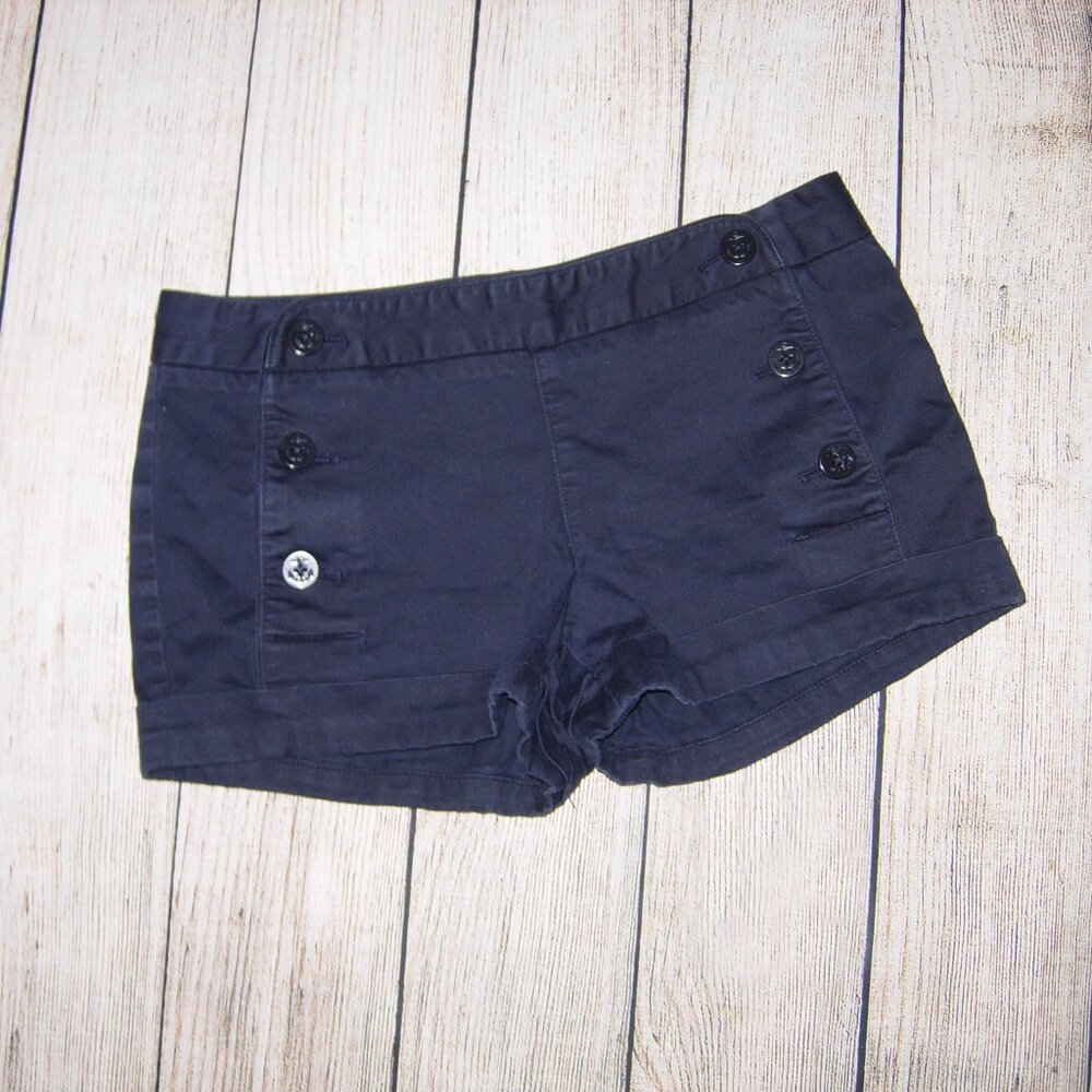 Talula Black Starboard Sailor Front Shorts 2